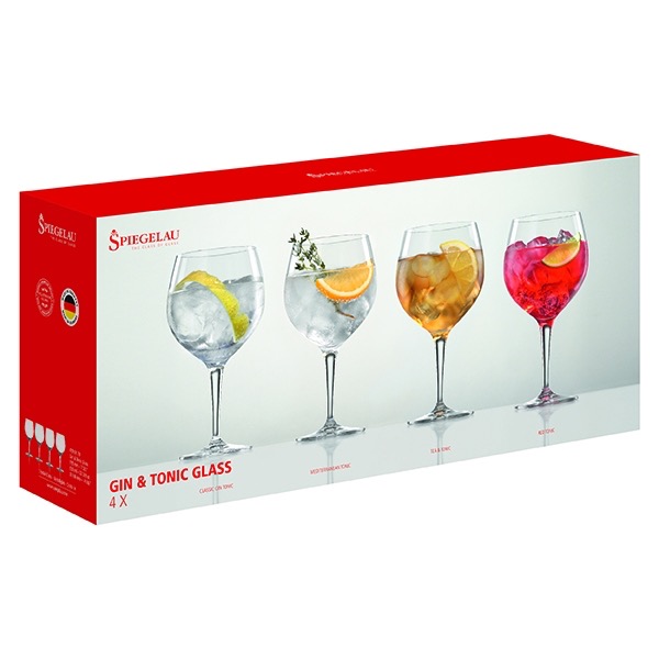 Spiegelau Gin & Tonic Glas 4 stk.