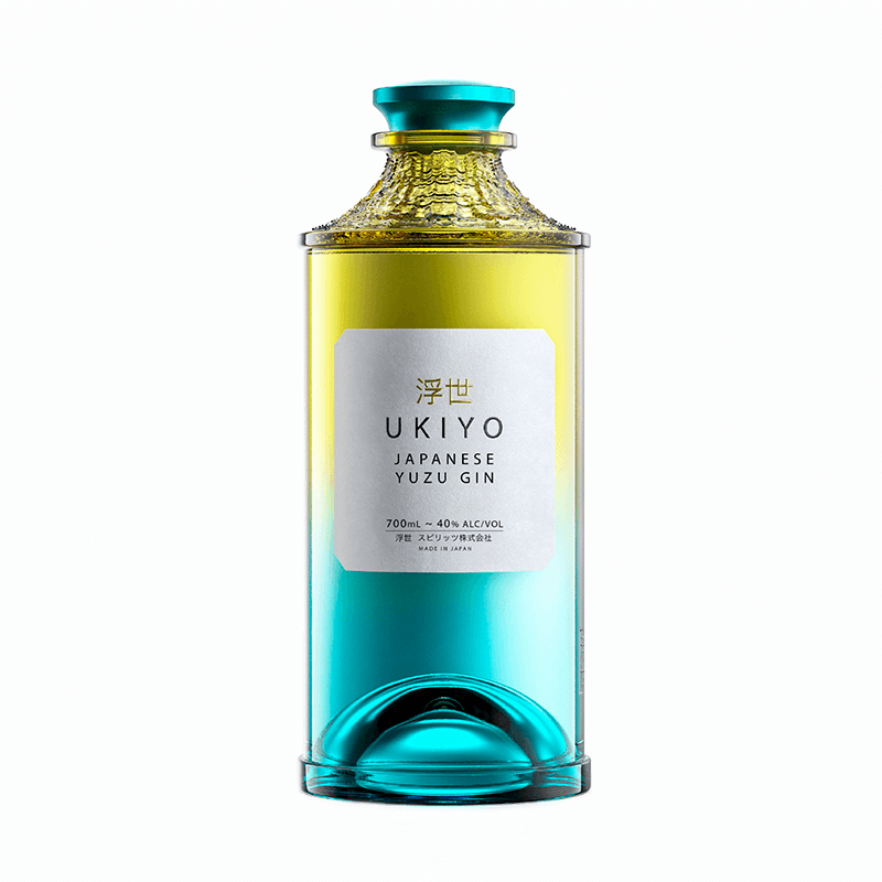 Yuzu-gin-bottle