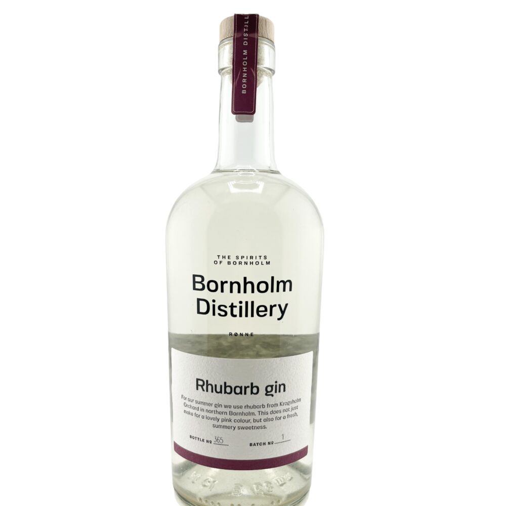 Bornholm Distillery, Rabarber Gin, 70 cl. Batch 1