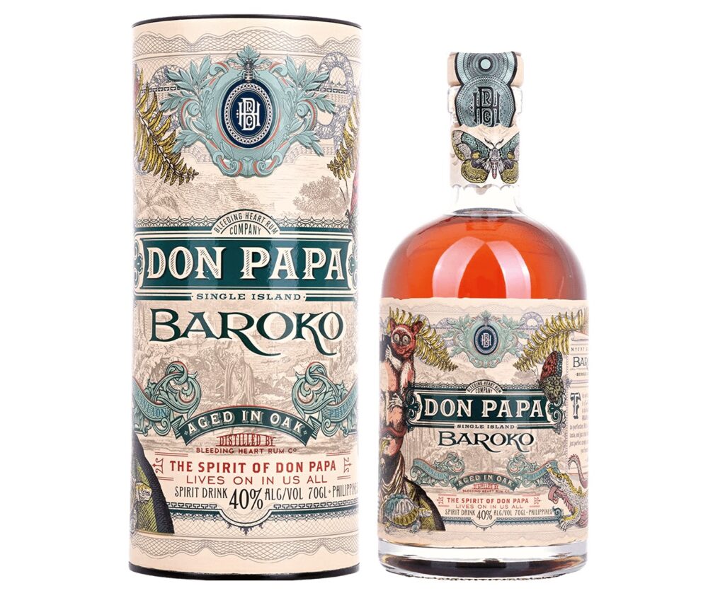 Don Papa Single Island Rum 40% 70cl.
