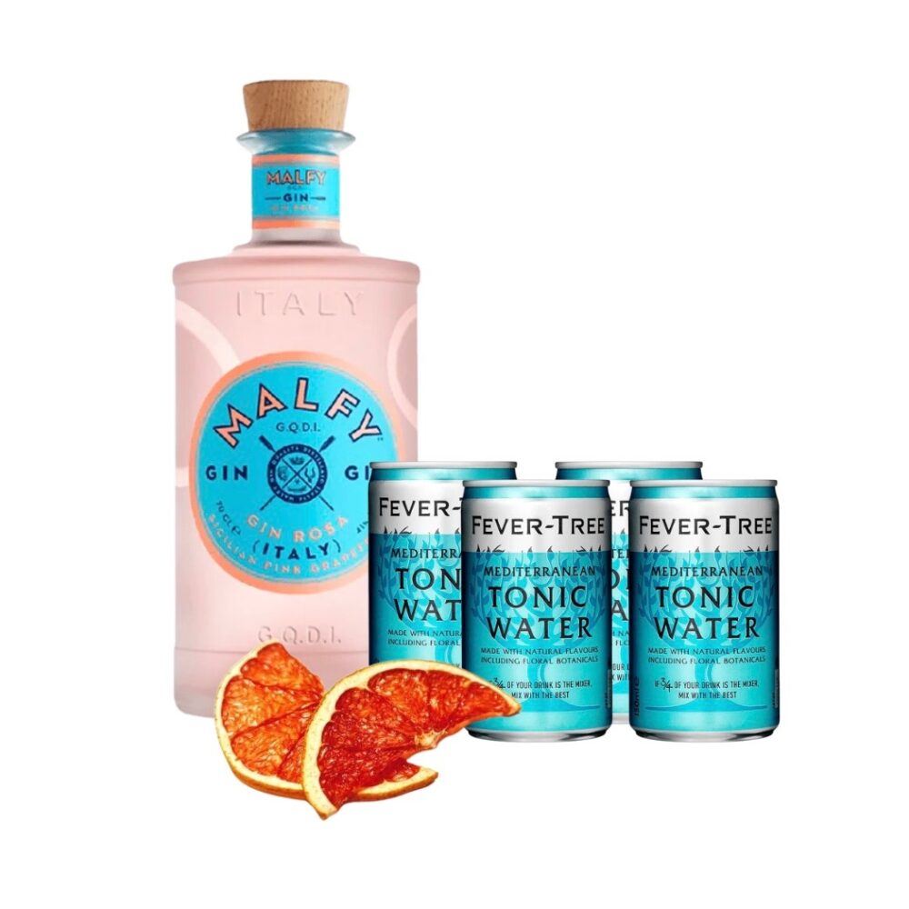 Malfy Rosa Gin & Tonic Pakke