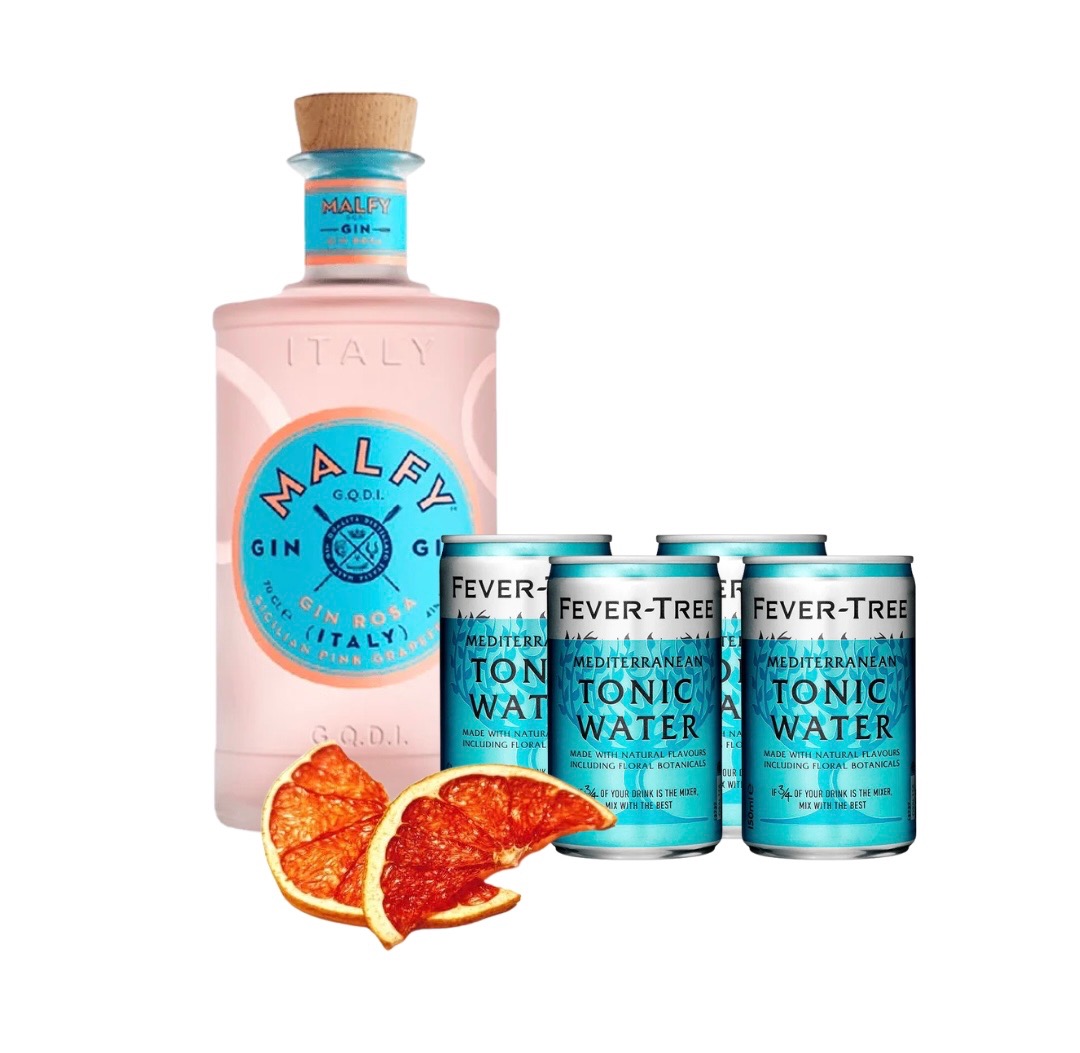 Malfy Rosa Gin & Tonic Pakke