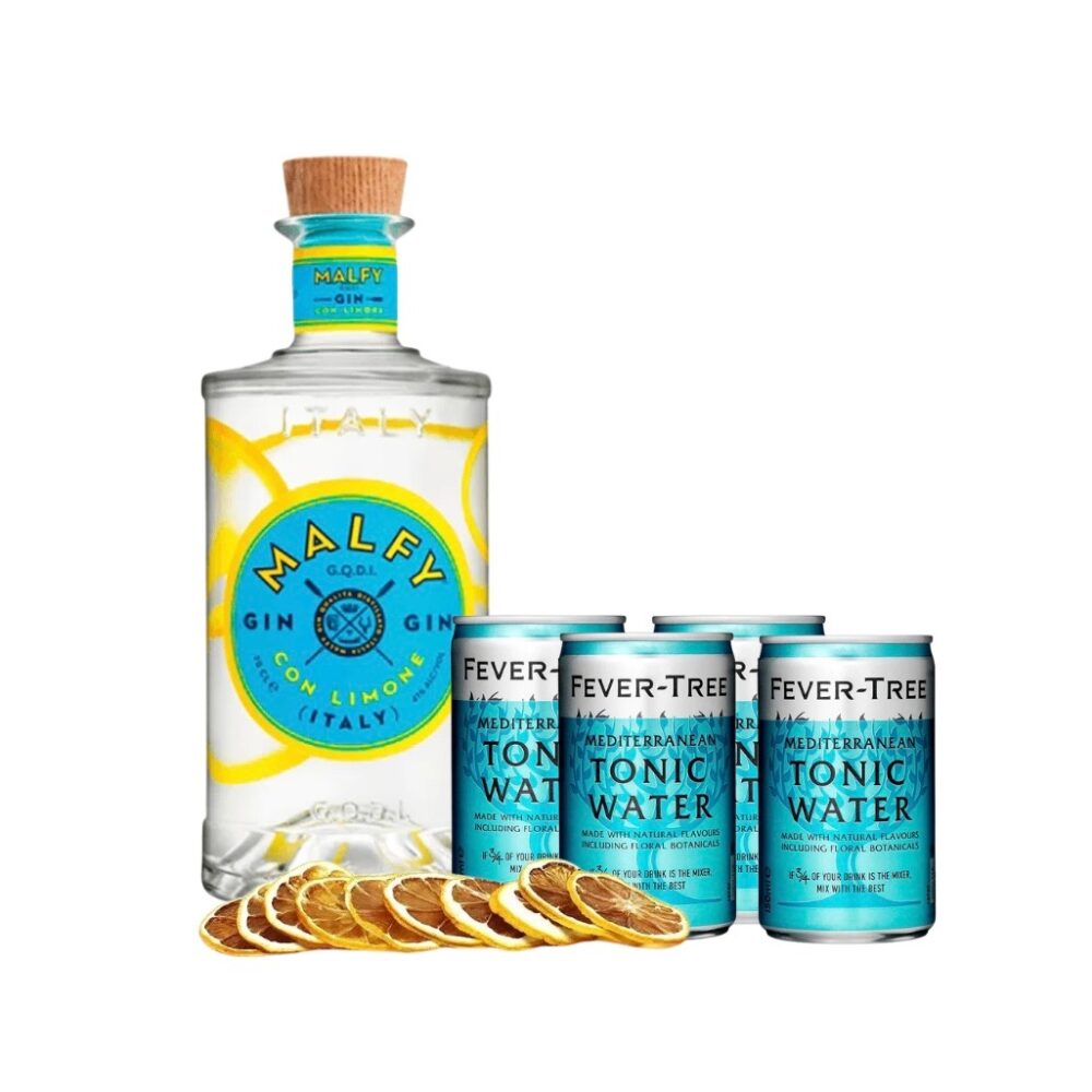 Malfy Limone Gin & Tonic Pakke
