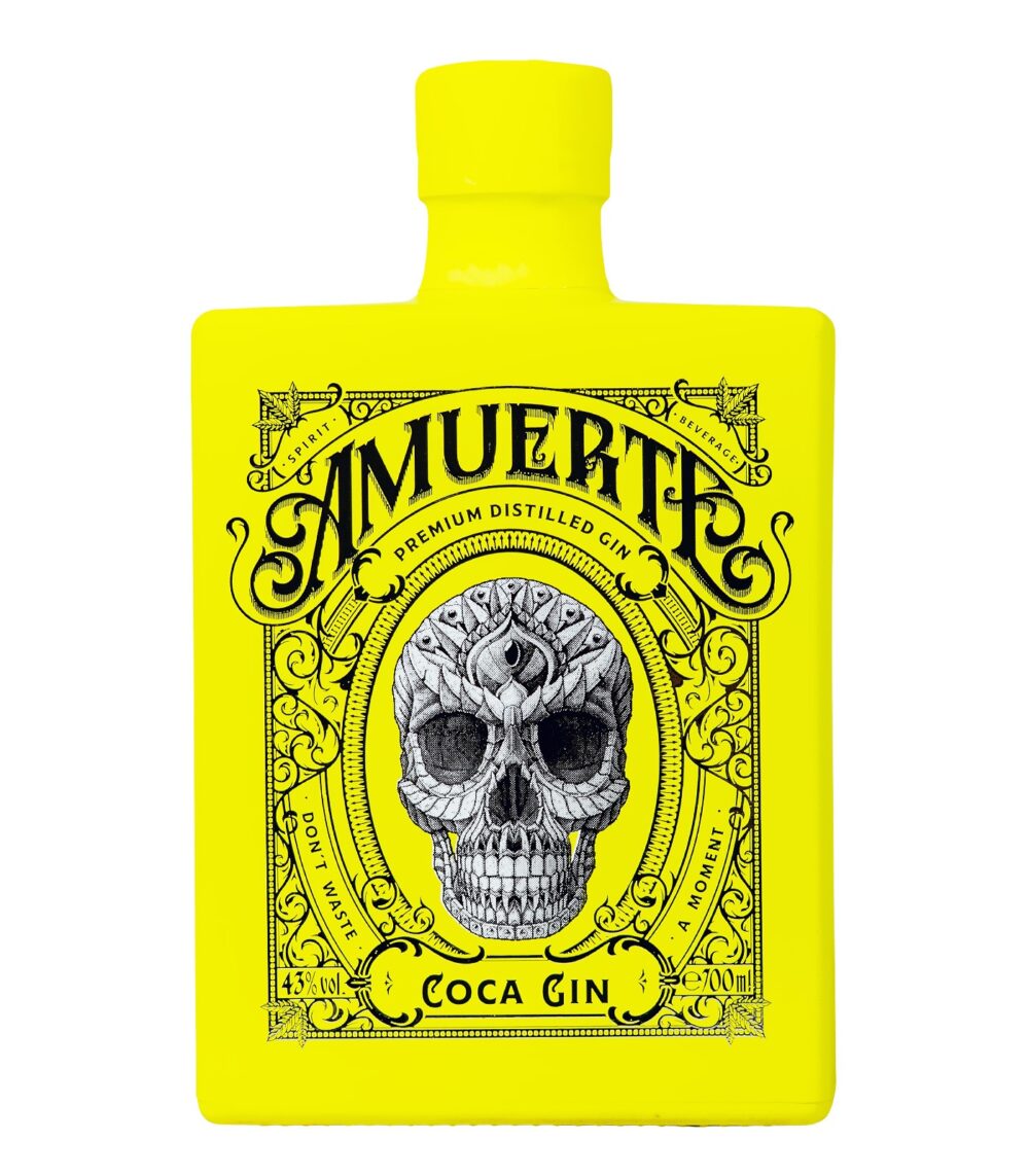Amuerte Coca Gin Yellow 43%