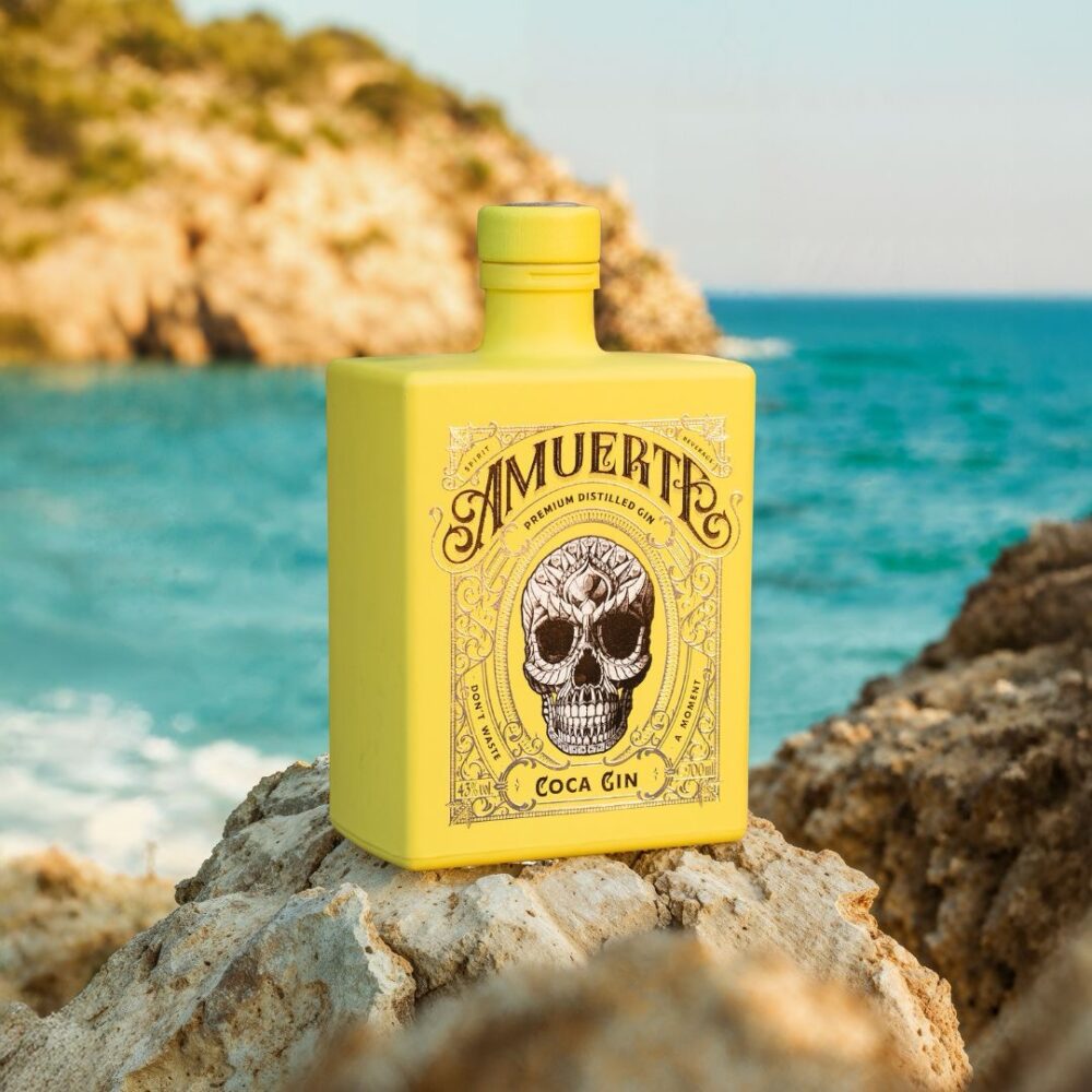 Amuerte Coca Gin Yellow 43% - Billede 2