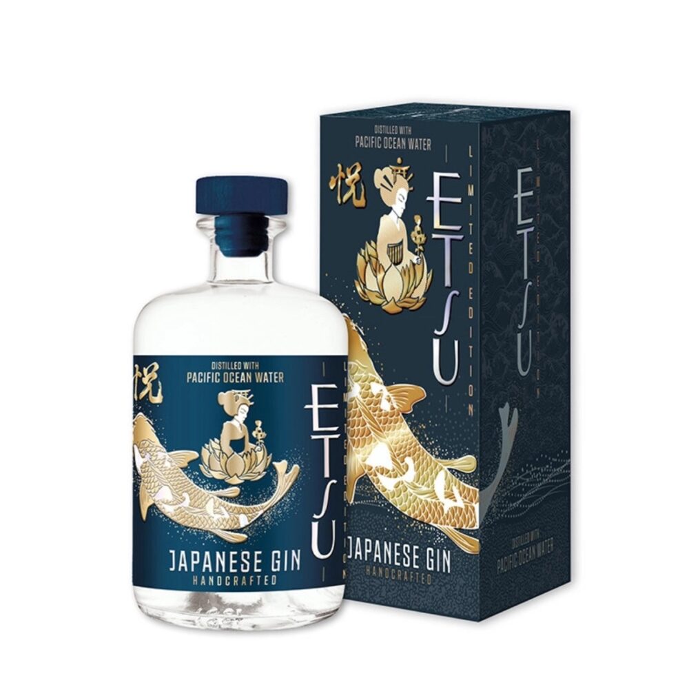 Etsu Pacific Ocean Gin 45 % 70 cl.